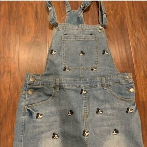 Mickey Mouse overalls